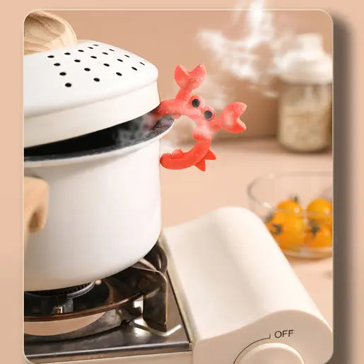 Silicone Cooking Spoon Holder for Pots, Ladles and Spatulas - Heat Resistant Kitchen Utensil Rest