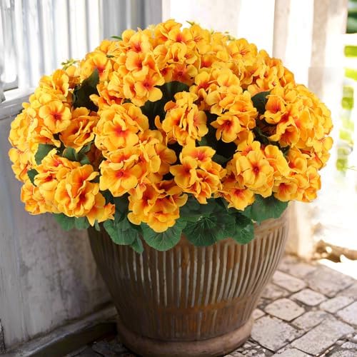 Decorative Artificial Geranium Rose Kitchen Home Decor Series