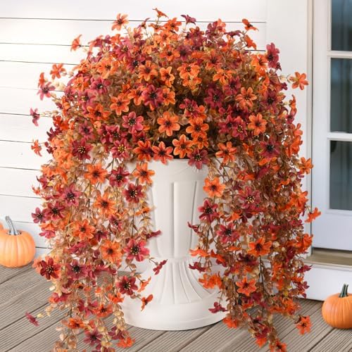 Vibrant Artificial Hanging Eucalyptus Leaves Home Decor Assortment