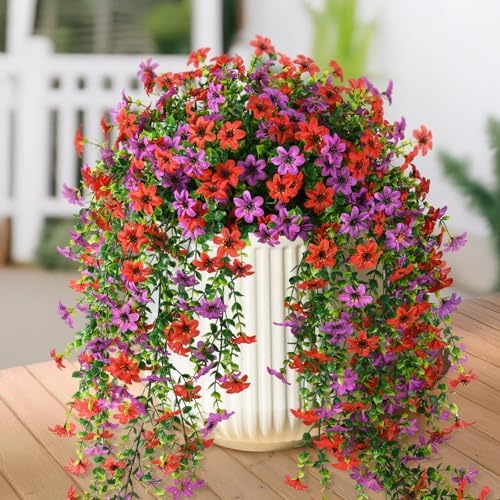 Vibrant Artificial Hanging Eucalyptus Leaves Home Decor Assortment
