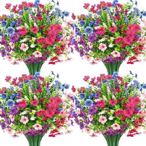 Elegant Bundles Fuchsia Eucalyptus UV Home Decor Set