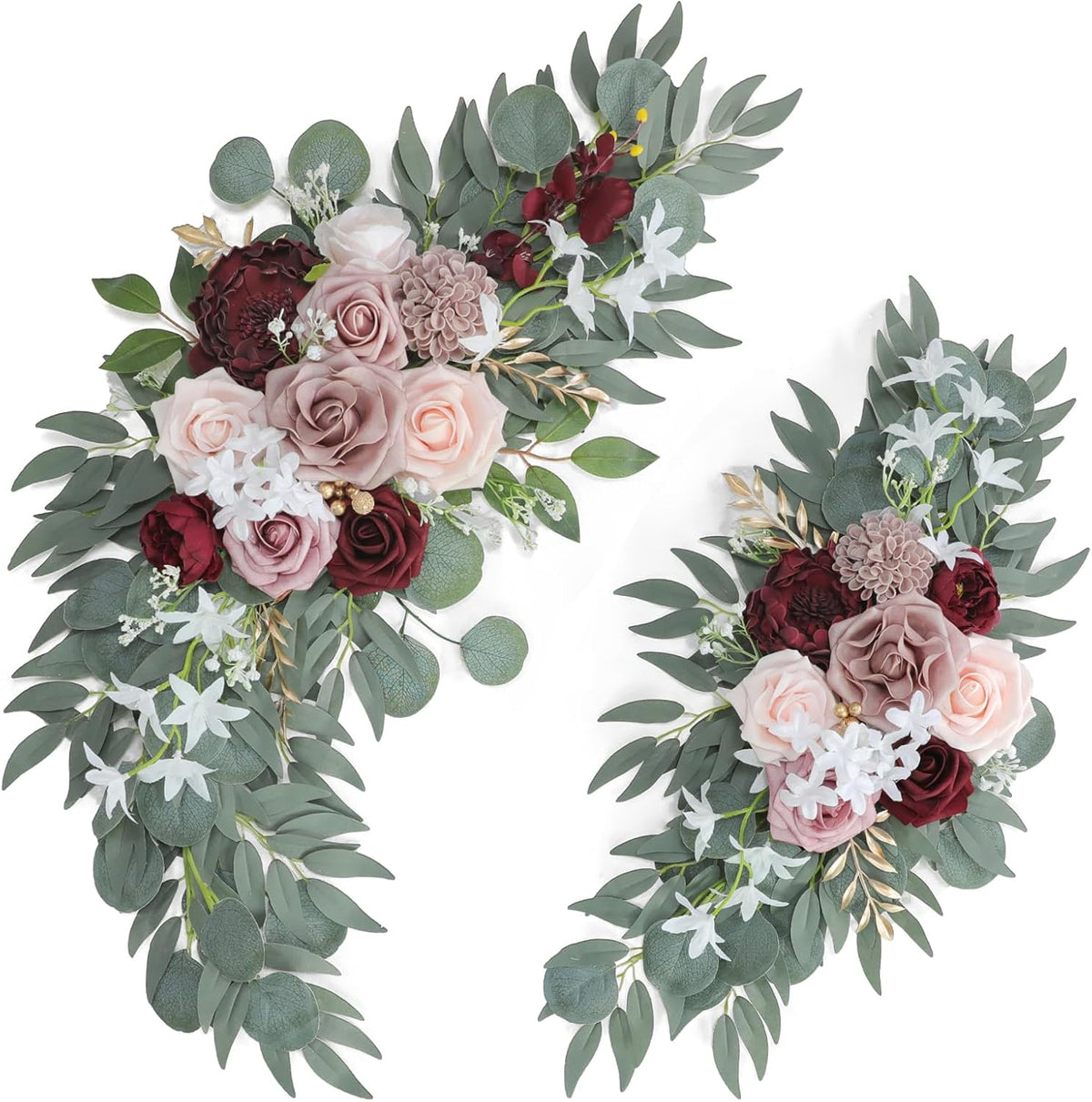 Deluxe Dusty Rose Wedding Arch Home Decor Assortment