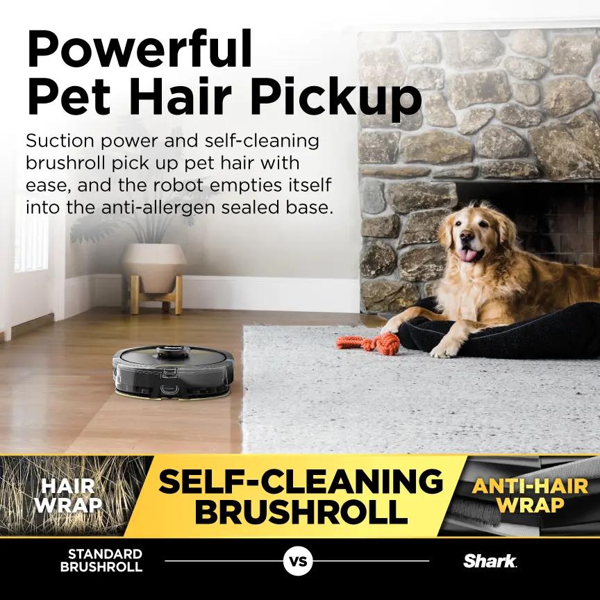 Advanced 2-In-1 Robot Vacuum and Mop with Self-Empty XL Base and Grid-Pattern Cleaning