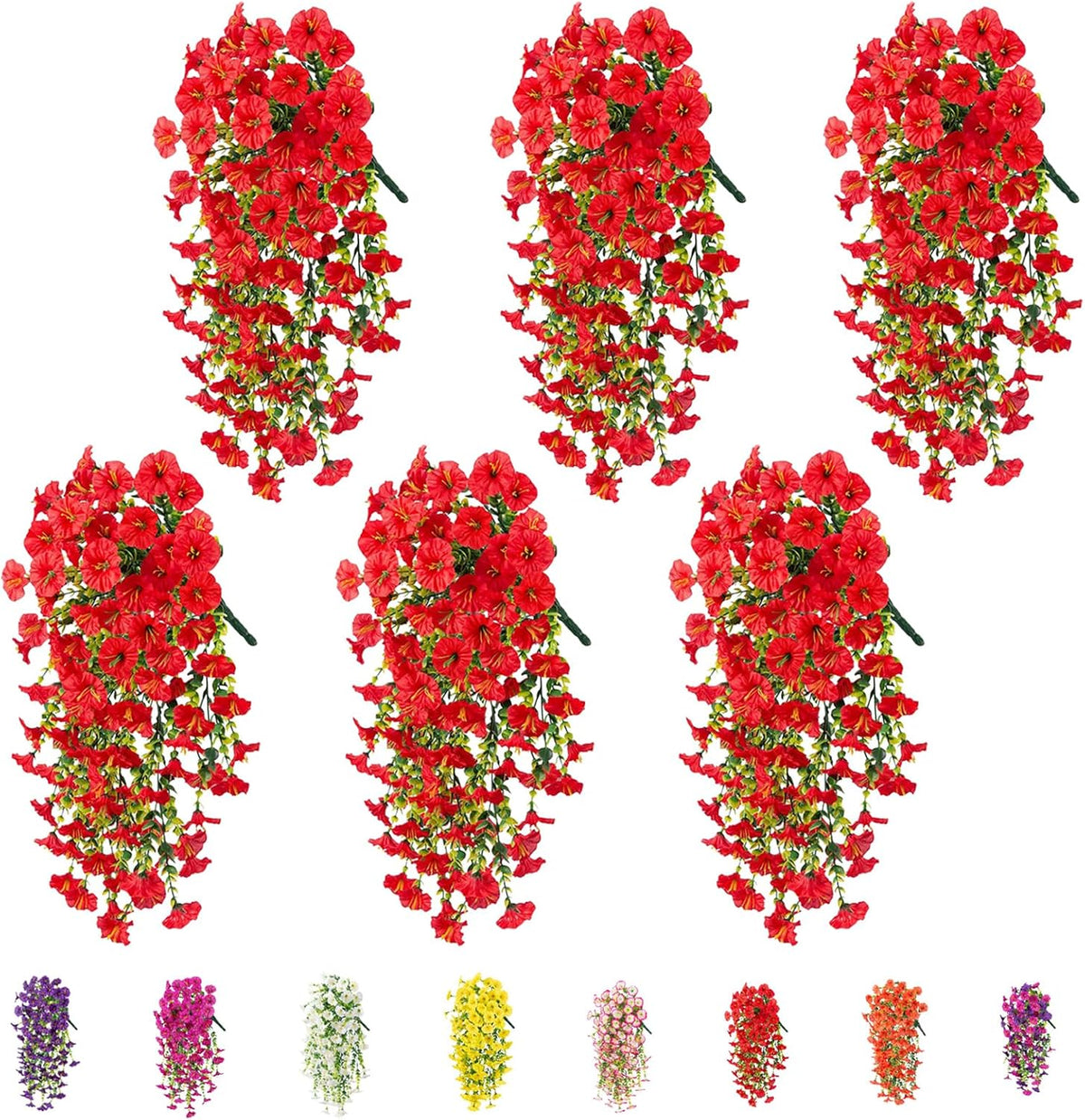 Elegant UV Resistant Artificial Morning Outdoor Decor Series