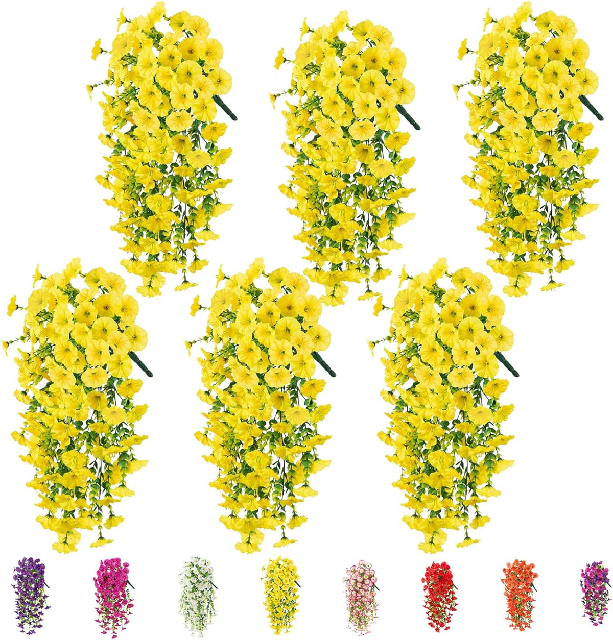 Elegant UV Resistant Artificial Morning Outdoor Decor Series