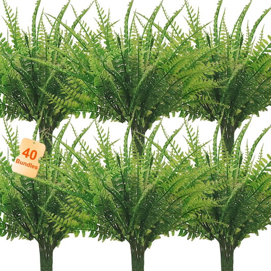 Artisan Artificial Boston Fern Resistant Home Decor Accent