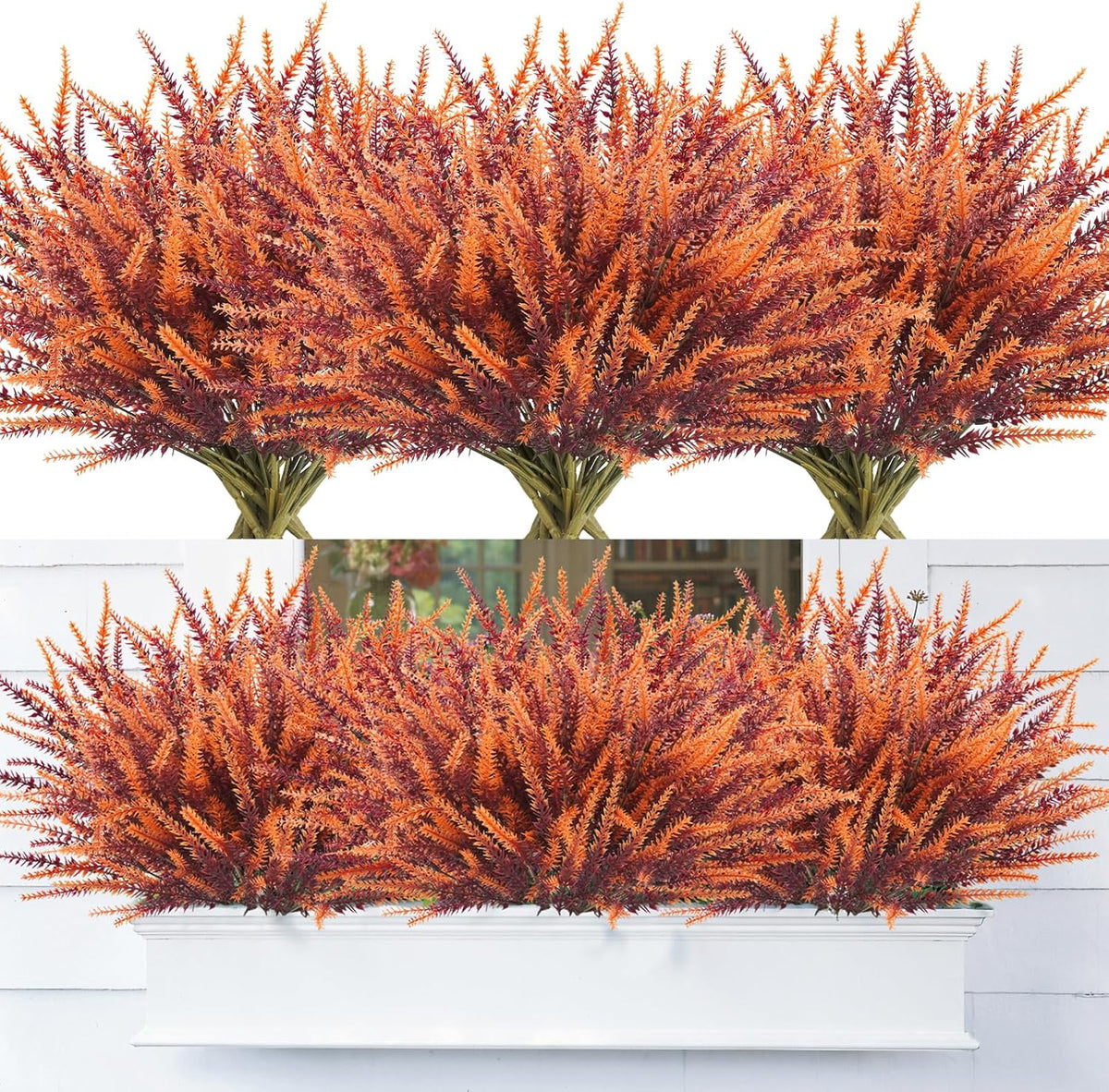 Natural Bundles Fall Artificial Lavender Home Decor Accent