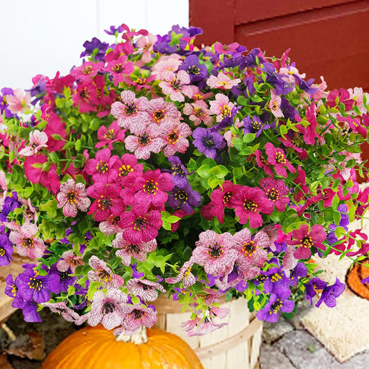 Decorative UV Resistant Silk Porch Outdoor Decor Bundle