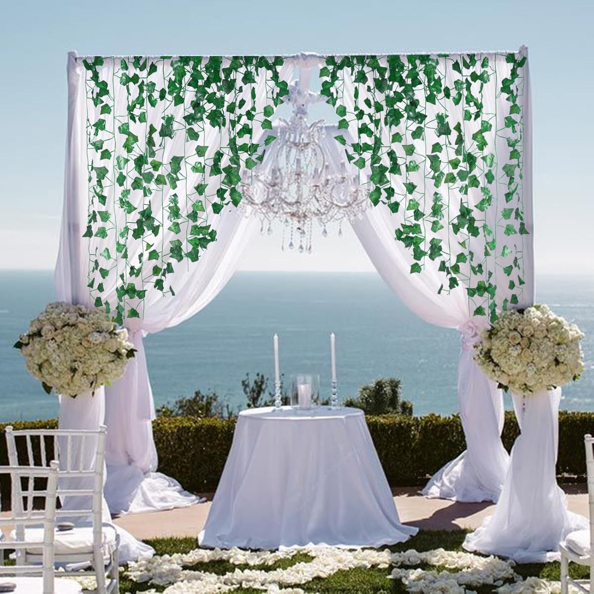 Serene Fake Vines Room Aesthetic Indoor Decor Display