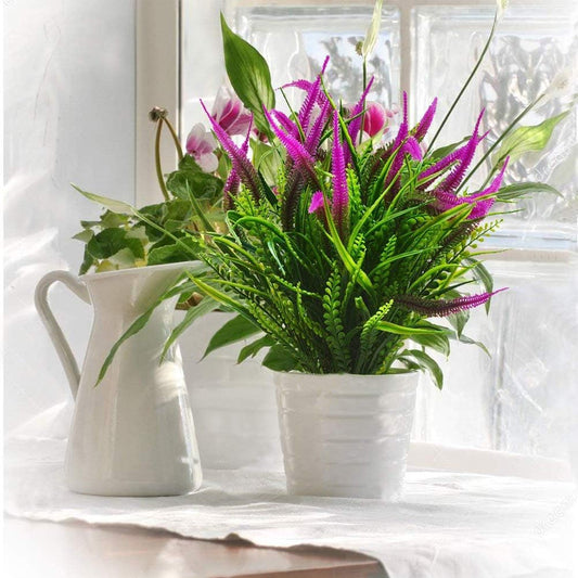 Serene Plastic UV Resistant Porch Outdoor Decor Arrangement