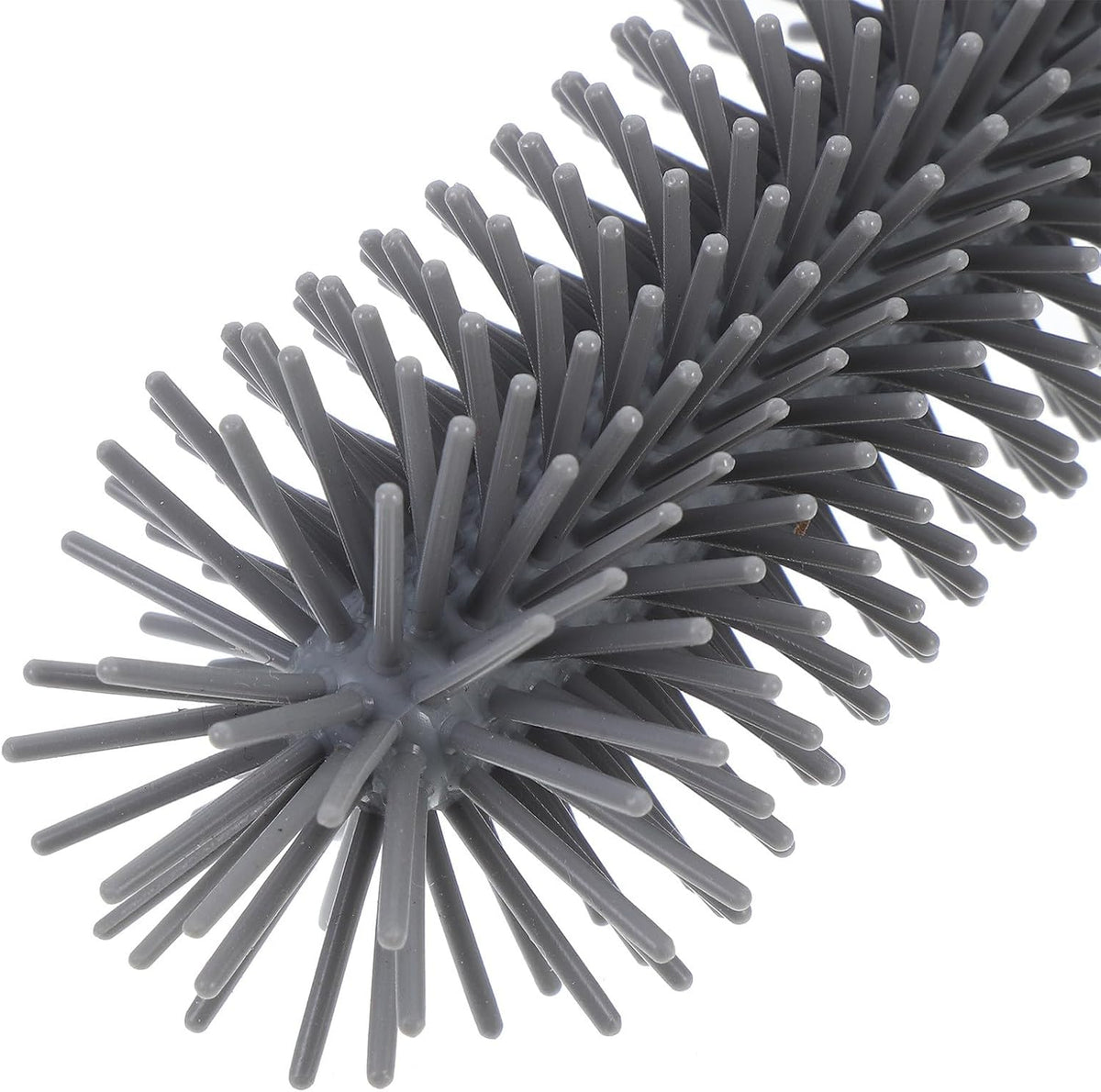 Semi Automatic Rotating Bottle Cleaning Brush with Long Handle Silicone Scrubber