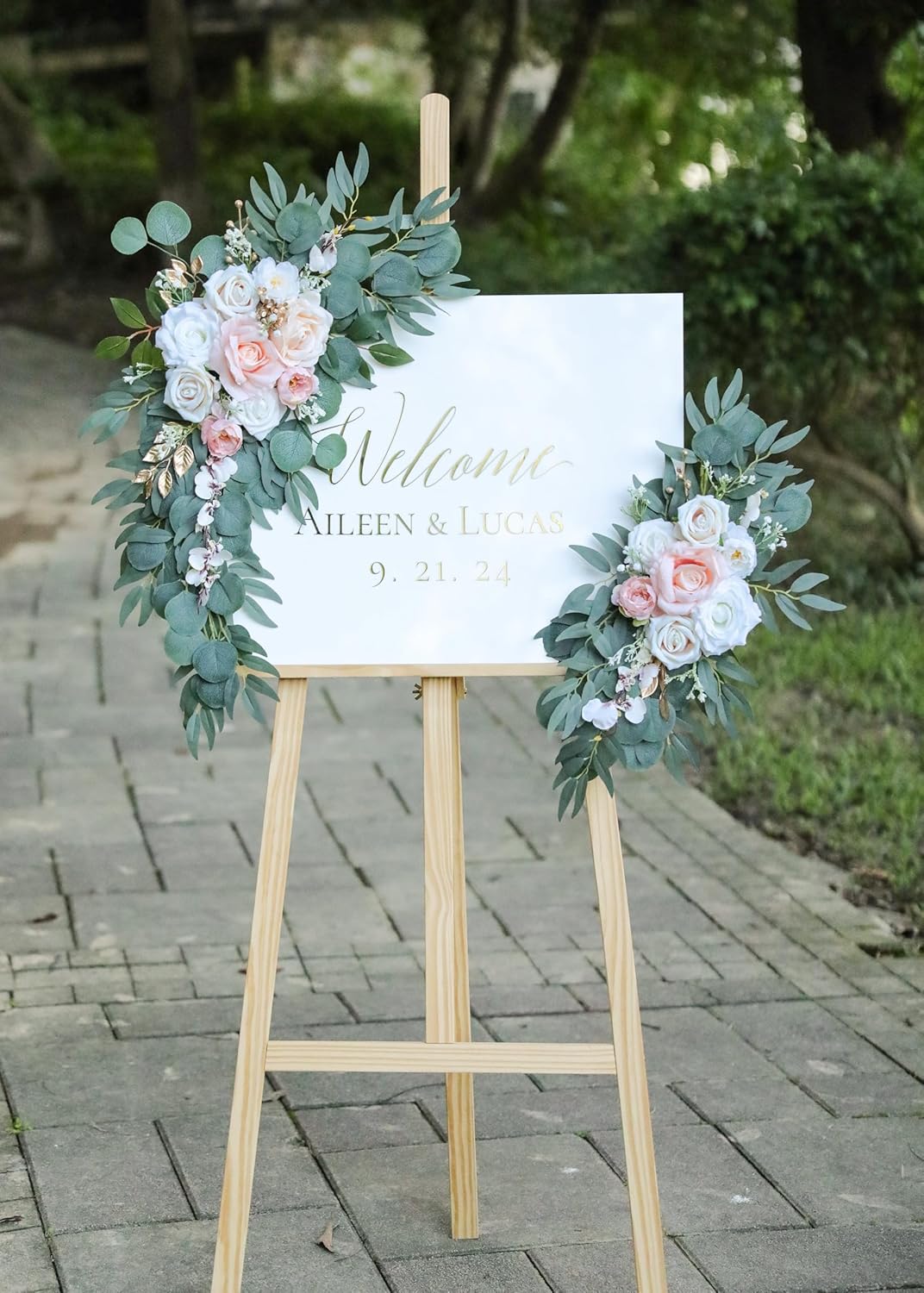 Charming Blush Pink Wedding Arch Home Decor Selection