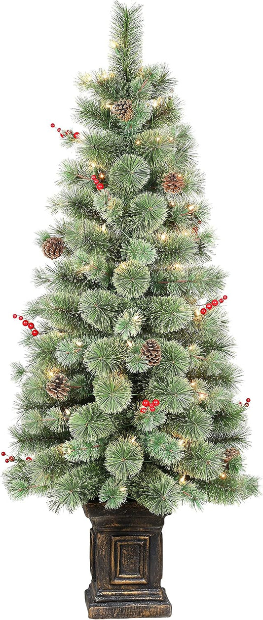 Modern Prelit Artificial Led Christmas Holiday Decor Set