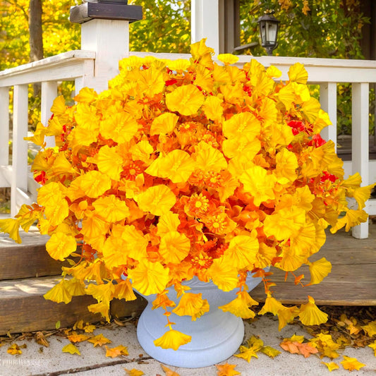 Realistic Artificial Bundle Fall Faux Indoor Decor Collection