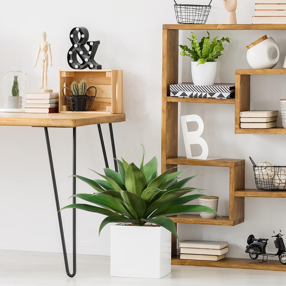 Charming Artificial Fern Greenery Dried Indoor Decor Collection