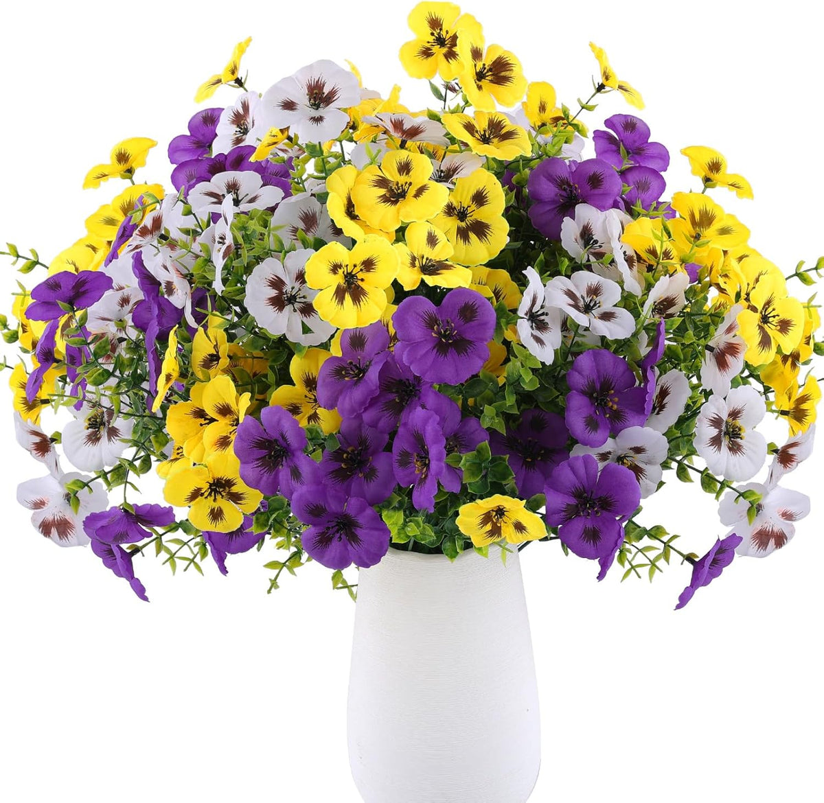 Sophisticated Artificial Pansy Kitchen Style Home Decor Kit