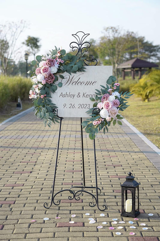 Deluxe Dusty Rose Wedding Arch Home Decor Assortment